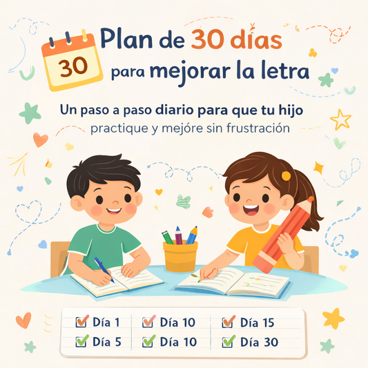 👉 👉 Plan de 30 días + Actividades y cuentos (MEJORA DIARIA)