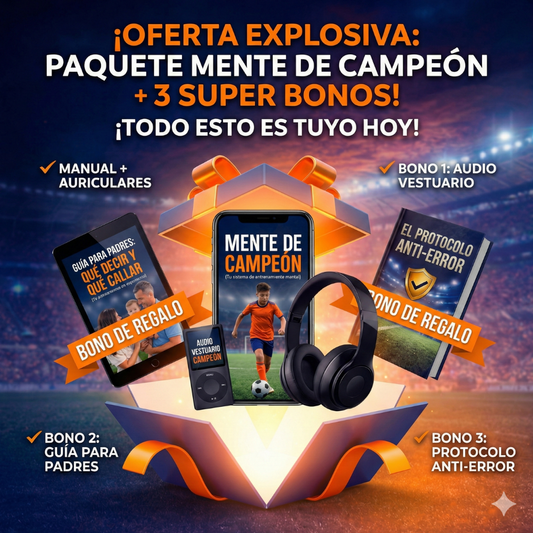 Mente de Campeón – Juega Como Entrena (+ 3 Bonos)