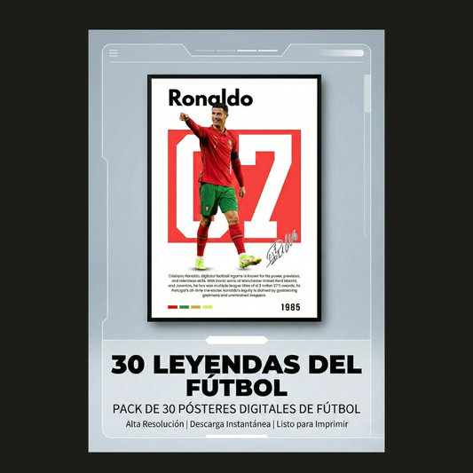 Pack de + de 30 Posters digitales de tus idolos